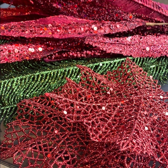 Shimmery Christmas Decorations, Christmas Tree Decorations or Accent Decorations - Picture 1 of 16